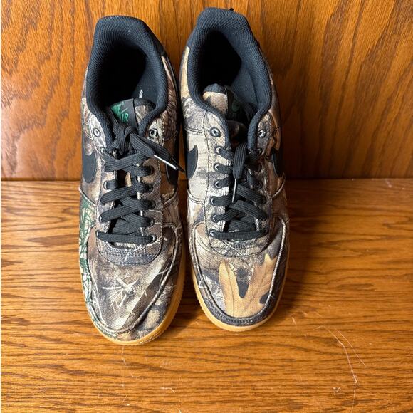Nike Air Force 1 Low ReelTree Camo Tan Size 8 main image 10